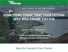 Tablet Screenshot of goodmoneying.com